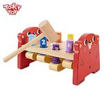 Tooky Toy Дървена игра с чукче Малкото къртиче TK088