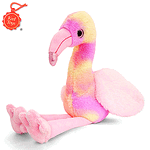 Keel Toys Плюшена играчка Фламинго дъга 25см SF2113