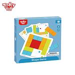 Tooky Toy Дървена игра с форми и цветове TL676