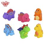 Tooky Toy Картонени кубчета с фигурки динозаври TF192