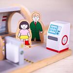 Bigjigs Дървена метро станция BJT277