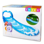 Intex - Надуваема водна пързалка с надуваеми дъски 57469