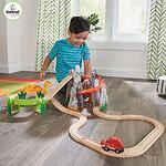 KidKraft Дървено жп трасе Дино свят Бягство от вулкан 10509