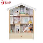 Classic World Дървена къща за кукли CW50552