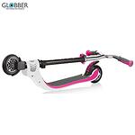 Globber Тротинетка Flow Foldable 125, бяла/розова 473-162