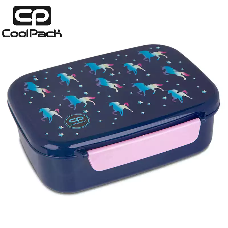 Cool Pack Foodyx Кутия за закуски Blue unicorn Z18670