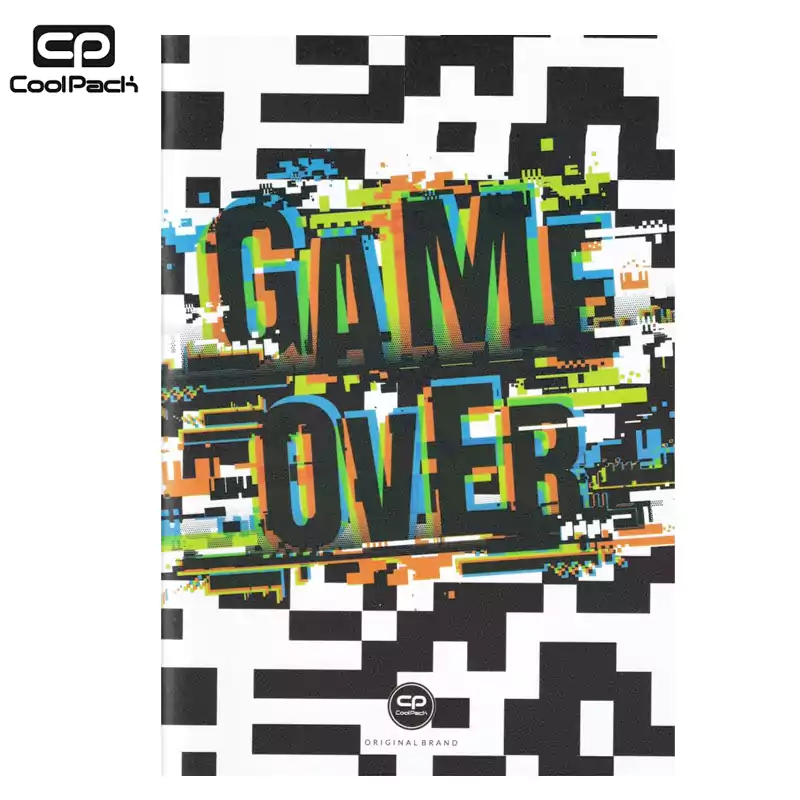 Cool Pack Тетрадка А5, PP 60л Game over 52478CP