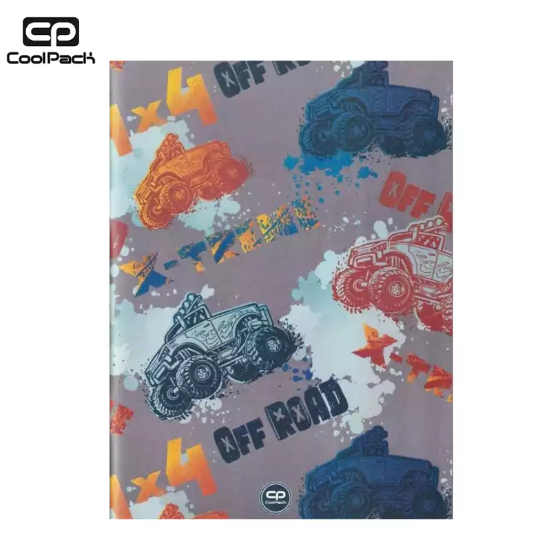 Cool Pack Тетрадка А5, PP 60л Offroad 52324CP