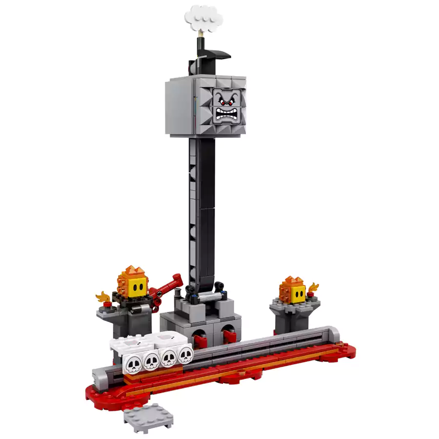 Lego 71376 Super Mario Комплект с допълнения Thwomp Drop