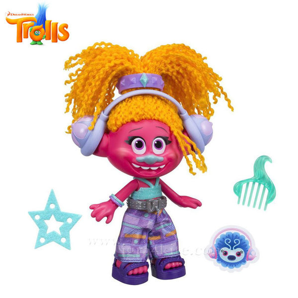 Trolls - Фигурка Тролче DJ SUKI 22.5см b6561 - Детски играчки от ...