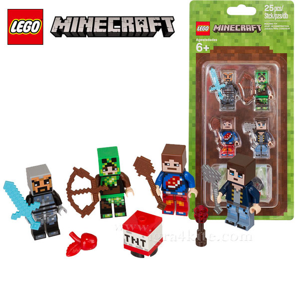 Lego 853609 Skin Pack Lego Minecraft Lego Minecraft: Minecraft