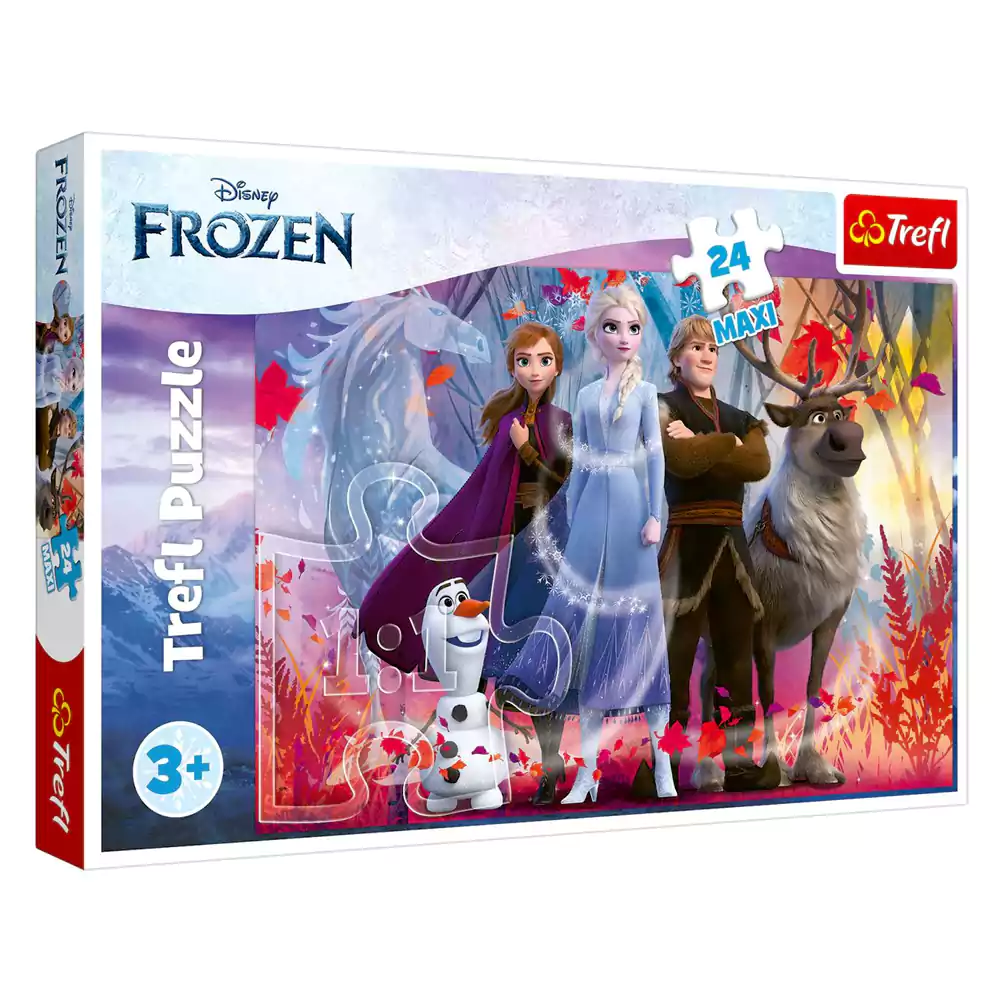 Детски пъзел Frozen – 24 MAXI части, Trefl