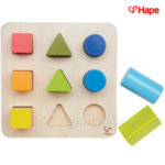 Hape - Дървени цветни форми за подреждане H0426