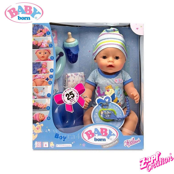 Zapf creation кровать для куклы baby born 824 399