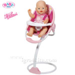 Zapf Creation - Baby Born Столче за хранене за кукла 822272