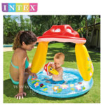 Intex - Бебешки надуваем басейн със сенник Гъбка 57114