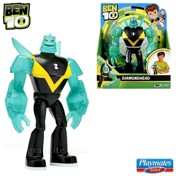 Ben 10 Ekshn Figura Ben Ten Diamondhead Deluxe 76650 Detski Igrachki Ot Igra4kite Com