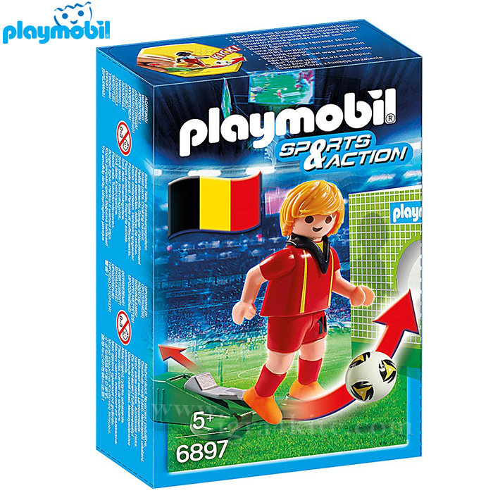 Fugtig nikotin fleksibel Playmobil - Футболист Белгия 6897 - Детски играчки от igra4kite.com