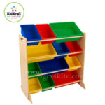 Kidkraft - Детска дървена етажерка за играчки 16774