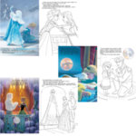  Детска книжка Frozen Замръзналото кралство Чети и играй 4+