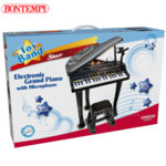 Bontempi - Детски роял с микрофон и столче 191275