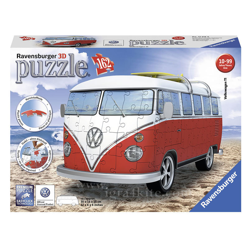 Ravensburger - Пъзел 3D Volkswagen T1 