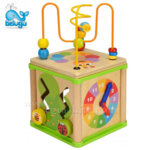 Beluga - Дървена играчка Образователен куб 50113