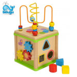 Beluga - Дървена играчка Образователен куб 50113
