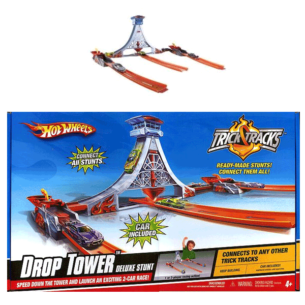 Hot Wheels Trick Tracks Drop Tower