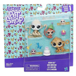 Littlest Pet Shop - Комплект малки домашни любимци Birthday Bash b9346