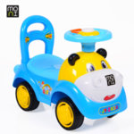 Moni - Детска кола за бутане с крачета Super car blue Z03 103779