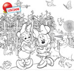 Lisciani Giochi Disney - Детски двулицев пъзел 108ч. Мини Маус 47970