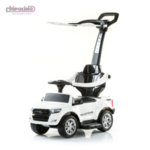 Chipolino - Кола за яздене с родителски контрол и сенник Форд бяла