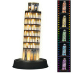 Ravensburger - Пъзел 3D Светещ Наклонената кула в Пиза 12515