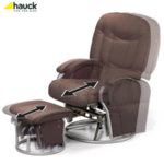 Hauck - Cтoл зa къpмeнe Metal Glider Recline brown 687079