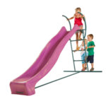 KBT Детски вълнообразен улей за пързалка, лилав 106129