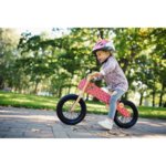 Buba - Детско дървено балансиращо колело Explorer mini Pink Bears BEXM06