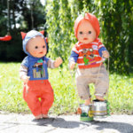 Baby Born - Комплект дрешки за кукла Бейби Борн момче в оранжево 824535