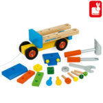 Janod - Дървен камион конструктор Brico Kids j05022