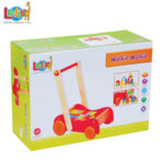 Lelin Toys - Конструктор и количка за прохождане 2в1 L10005