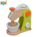 Lelin Toys - Детски дървен миксер с продукти 40073