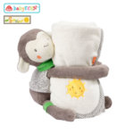 Baby Fehn Sunshine - Плюшена играчка Овца с одеялце за детето 61178