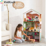 KidKraft - Детска дървена куклена къща Dottie 65965