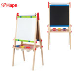 Hape Детска дървена двустранна дъска за рисуване H1010