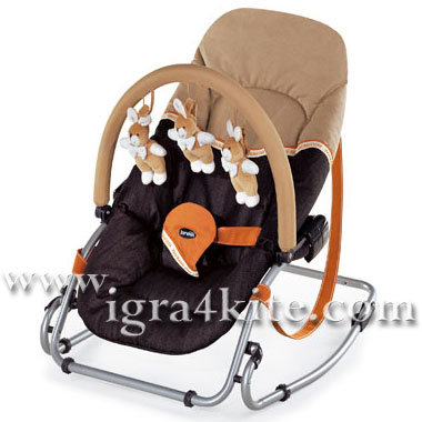 Brevi baby rocker шезлонг