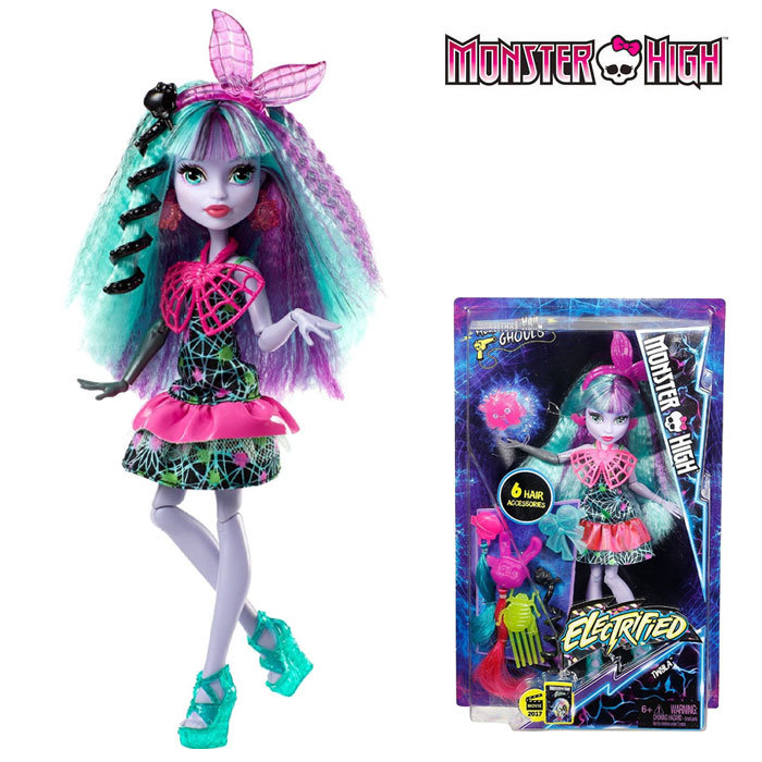 Monster High Electrified - Кукла Twyla DVH71 - Детски играчки от