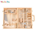 Moulin Roty Детски дървен куфар с инструменти 710412