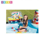 Intex Детски надуваем център с басейн и пързалка Риболов 57162