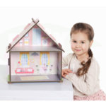 PlayToyz Картонена къща за кукли Small Townhouse sdh1