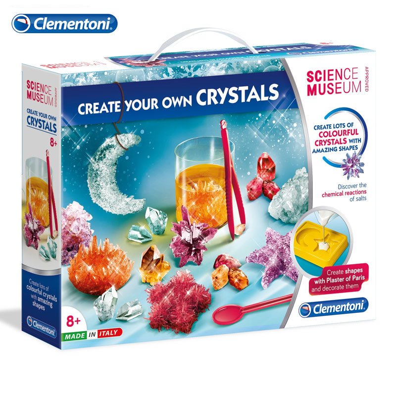 Clementoni Science & Jeu Cristaux Et Pierres Précieuses 52345 Multicolore